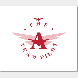 Logo for company that related to airplane Posters and Art